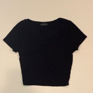 Forever 21 Black Crop Top